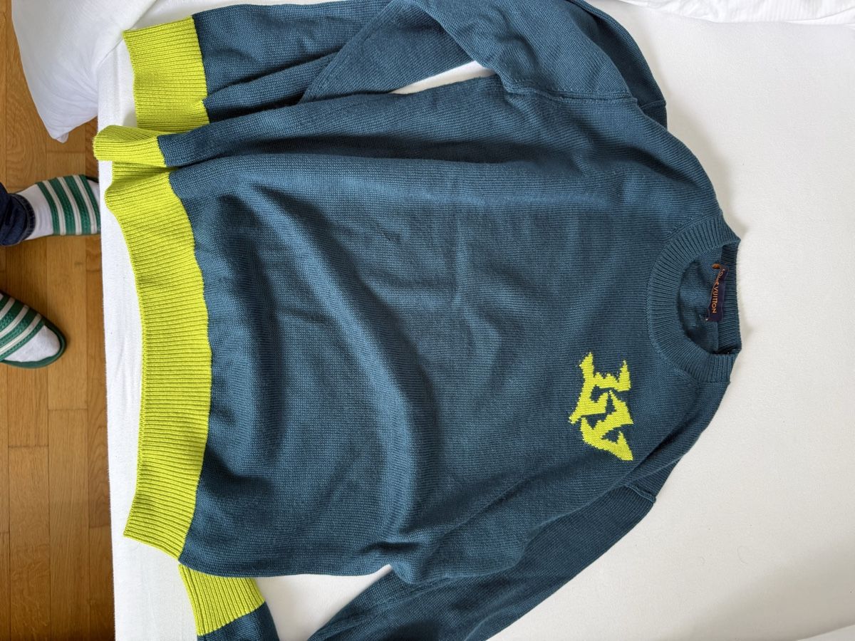 Pulls & Sweat-shirts: Louis Vuitton Pullover Strickpullover Herren Grösse M Winter – D'occasion à Freidorf TG par PiccadillyLine